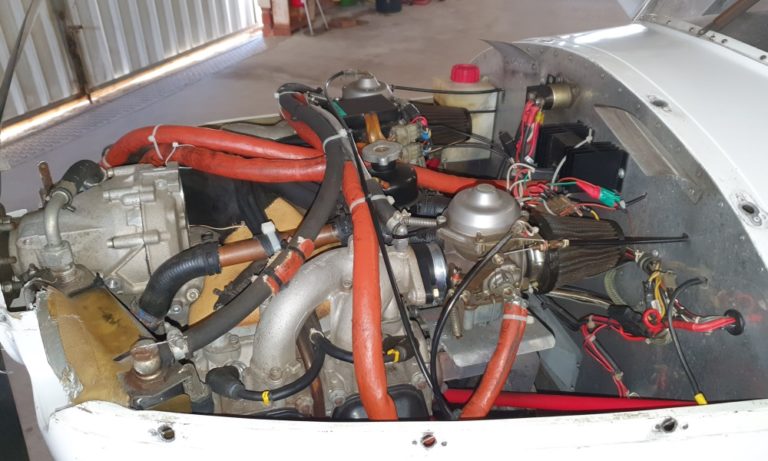 Rotax Motor der FK9