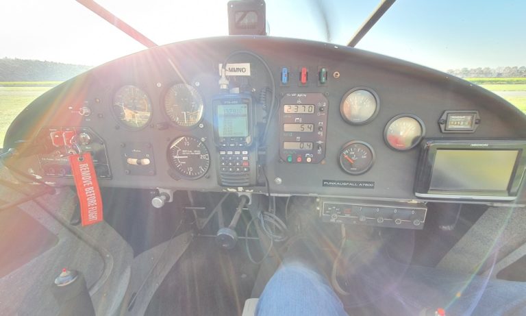 Cockpit der FK9