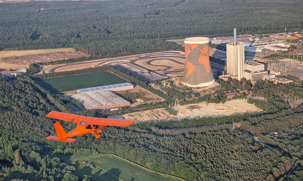 Vereinsflugzeug Aeroprakt A32 D-MFCD bei Meppen-Hüntel